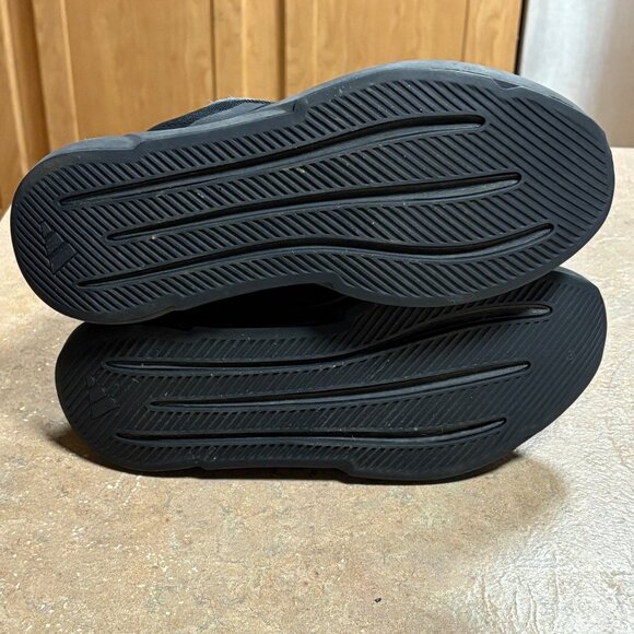 Mens Adidas Lightshift Running Athletic Shoes Suede Mesh 11.5 Black - Picture 8 of 16